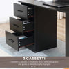 Scrivania-Moderna-in-Legno-con-3-Cassetti-e-3-Ripiani-per-Camera-e-Ufficio,-120x49x72cm,-Nero-XS2836-068V01BKXS2