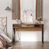 Scrivania-Moderna-in-Metallo-e-MDF-Stile-Industriale,-Mensole-e-Cassetto-per-Casa-e-Ufficio,-120x60x76cm-Nero-Marrone-XV2836-376XV2
