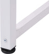 Scrivania-Moderna-per-Computer-con-Gambe-Regolabili-e-Struttura-in-MDF-e-Metallo,-Tavolo-da-Pranzo-120x60x76-cm,-Bianco-e-color-Legno-NY3836-121WTNY3