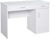 Scrivania-Moderna-per-PC-e-Computer-con-2-Cassetti-e-1-Armadietto,-Scrivania-con-Libreria-Salvaspazio-per-Ufficio-o-Camera-in-Legno,-Bianco-ZH3836-267WT