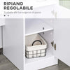 Scrivania-Moderna-per-PC-e-Computer-con-2-Cassetti-e-1-Armadietto,-Scrivania-con-Libreria-Salvaspazio-per-Ufficio-o-Camera-in-Legno,-Bianco-ZH3836-267WT