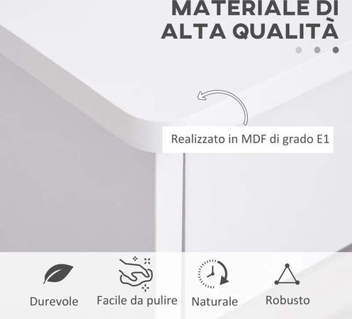 Scrivania-Moderna-per-PC-e-Computer-con-2-Cassetti-e-1-Armadietto,-Scrivania-con-Libreria-Salvaspazio-per-Ufficio-o-Camera-in-Legno,-Bianco-ZH3836-267WT