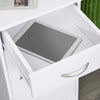 Scrivania-Moderna-per-PC-e-Computer-con-2-Cassetti-e-1-Armadietto,-Scrivania-con-Libreria-Salvaspazio-per-Ufficio-o-Camera-in-Legno,-Bianco-ZH3836-267WT