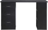 Scrivania-PC-con-3-Ripiani-e-3-Cassetti-per-Camera-e-Ufficio,-in-Legno-MDF,-120x49x72-cm,-Nera-XA7836-068BKXA7