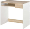 Scrivania-per-Camera,-Scrivania-PC-in-Legno,-Scrivania-per-Computer-con-Ripiano-Tastiera,-Bianca-e-Rovere-QI7836-410AKQI7