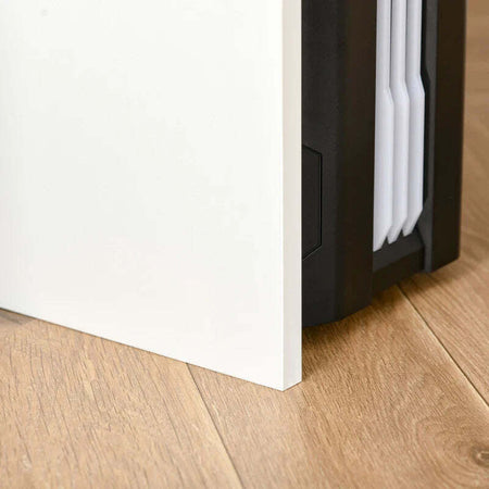 Scrivania-per-Camera,-Scrivania-PC-in-Legno,-Scrivania-per-Computer-con-Ripiano-Tastiera,-Bianca-e-Rovere-QI7836-410AKQI7