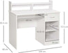 Scrivania-per-Computer-Compatta,-Scrivania-PC-Fisso-in-Legno-Bianco-con-Ripiano-Tastiera-Estraibile-e-Mensole-104x48x95.5cm-XN5836-262WTXN5