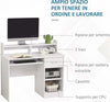 Scrivania-per-Computer-Compatta,-Scrivania-PC-Fisso-in-Legno-Bianco-con-Ripiano-Tastiera-Estraibile-e-Mensole-104x48x95.5cm-XN5836-262WTXN5