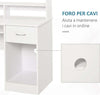 Scrivania-per-Computer-Compatta,-Scrivania-PC-Fisso-in-Legno-Bianco-con-Ripiano-Tastiera-Estraibile-e-Mensole-104x48x95.5cm-XN5836-262WTXN5