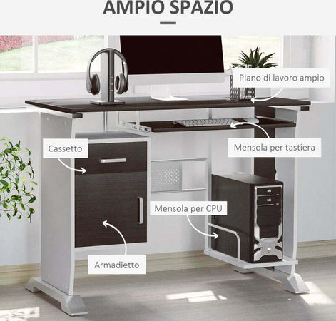Scrivania-per-Computer-Porta-PC,-Scrivania-per-Cameretta-e-Ufficio-con-Cassetto-Legno-100x52x75-cm-CQ4920-019CQ4