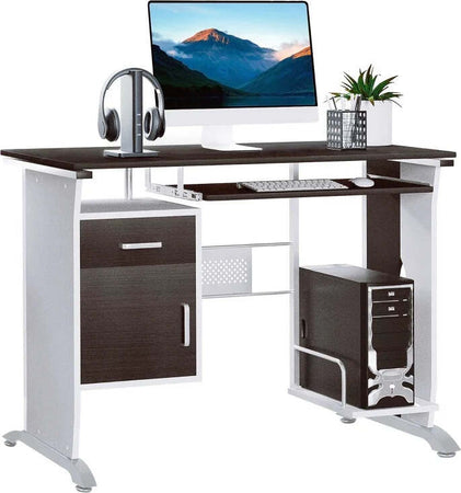Scrivania-per-Computer-Porta-PC,-Scrivania-per-Cameretta-e-Ufficio-con-Cassetto-Legno-100x52x75-cm-CQ4920-019CQ4
