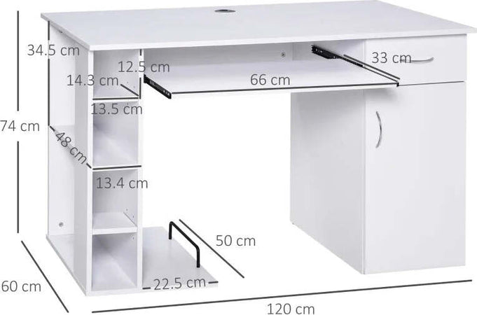 Scrivania-per-PC-Ergonomica-con-Mensole,-Armadietto,-Cassetto-e-Piano-Tastiera-Estraibile,-Bianca,-120x60x74cm-ZQ1920-012V01WTZQ1