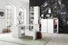 Scrivania per ufficio e stanzetta, con anta e 3 ripiani a giorno da 140 cm Casa e cucina/Arredamento/Studio/Scrivanie e postazioni di lavoro/Scrivanie Decor Space - Altamura, Commerciovirtuoso.it