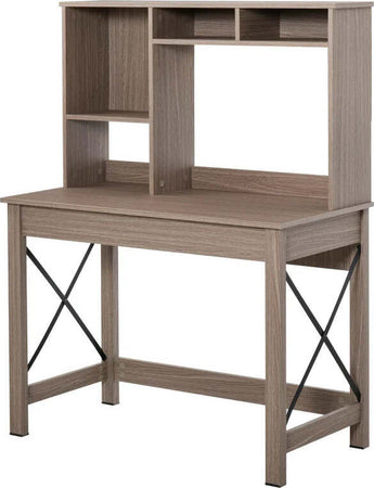 Scrivania-Scaffale-con-Libreria-Sopra-in-Legno-per-Camera,-Cameretta-o-Ufficio,-Salvaspazio-105x50x137.5cm-CG5836-321BNCG5