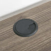 Scrivania-Sollevabile-a-4-Altezze-con-Design-Anticollisione,-Scrivania-Porta-PC-con-Regolazione-Elettrica,-Metallo-Nero-Legno-Teak-XC1920-072V90BKXC1