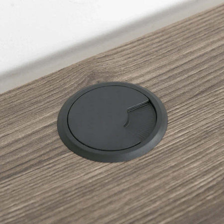 Scrivania-Sollevabile-a-4-Altezze-con-Design-Anticollisione,-Scrivania-Porta-PC-con-Regolazione-Elettrica,-Metallo-Nero-Legno-Teak-XC1920-072V90BKXC1