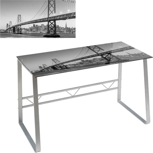 Scrivania-Tavolo-Lavoro-Porta-Pc-Piano-in-Vetro-Temperato-Skyline-75x120x60cm