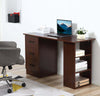 Scrivania-Ufficio-con-Cassetti-e-3-Ripiani-Reversibili-in-Legno,-120x49x72cm,-Noce-NW9836-068V01NW9