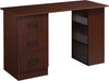 Scrivania-Ufficio-con-Cassetti-e-3-Ripiani-Reversibili-in-Legno,-120x49x72cm,-Noce-NW9836-068V01NW9