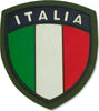 Scudetto Italia Verde In Gomma A Strapp Distintivo Plasticato Con Velcro Patch Italia Sport e tempo libero/Fan Shop/Abbigliamento/Accessori/Toppe Il Distintivo - Pesaro, Commerciovirtuoso.it
