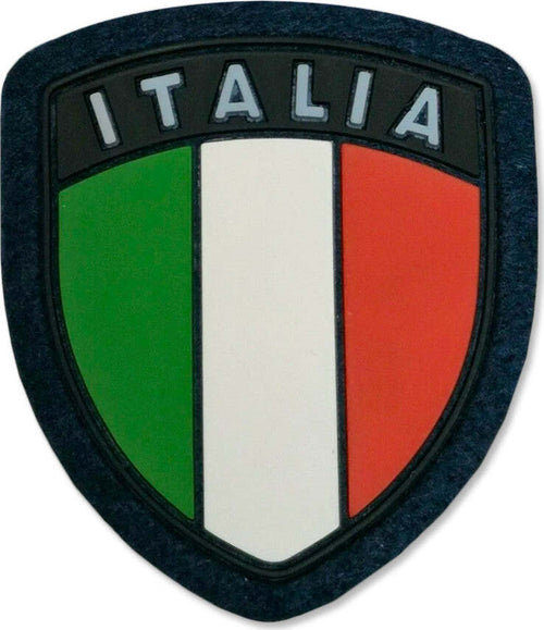Scudetto Italia Verde In Gomma A Strapp Distintivo Plasticato Con Velcro Patch Italia Sport e tempo libero/Fan Shop/Abbigliamento/Accessori/Toppe Il Distintivo - Pesaro, Commerciovirtuoso.it