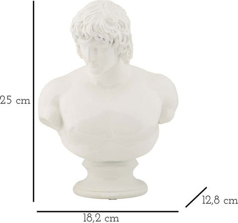 Scultura Centurione Cm 18,2X12,8X25 Casa e cucina/Decorazioni per interni/Arte/Sculture/Statue Led Mall Home - Napoli, Commerciovirtuoso.it