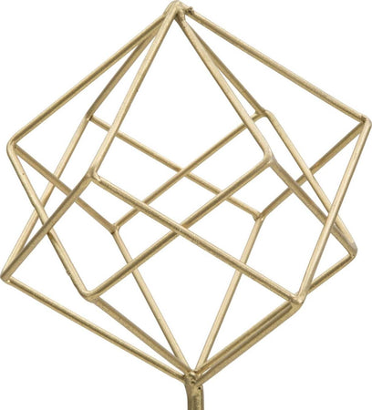 Scultura Cube Cm 16X18X41,5 Casa e cucina/Decorazioni per interni/Arte/Sculture/Statue Led Mall Home - Napoli, Commerciovirtuoso.it