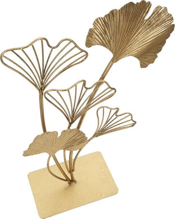 Scultura Leaf Cm 26X11,5X44,5 Casa e cucina/Decorazioni per interni/Arte/Sculture/Statue Led Mall Home - Napoli, Commerciovirtuoso.it