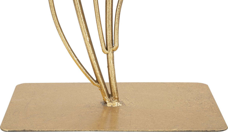 Scultura Leaf Cm 26X11,5X44,5 Casa e cucina/Decorazioni per interni/Arte/Sculture/Statue Led Mall Home - Napoli, Commerciovirtuoso.it