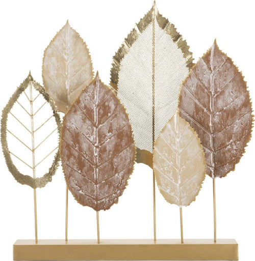 Scultura Leavy Cm 48,3X7,6X50 Casa e cucina/Decorazioni per interni/Arte/Sculture/Statue Led Mall Home - Napoli, Commerciovirtuoso.it