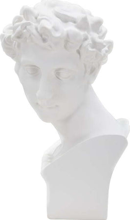 Scultura Roman Young Cm 20X17,5X30 Casa e cucina/Decorazioni per interni/Arte/Sculture/Statue Led Mall Home - Napoli, Commerciovirtuoso.it