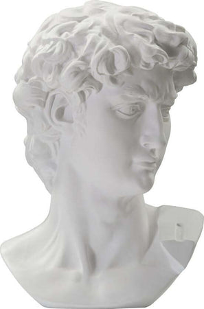 Scultura Testa Antica Bianca Cm 44X35,5X60 Casa e cucina/Decorazioni per interni/Arte/Sculture/Statue Led Mall Home - Napoli, Commerciovirtuoso.it