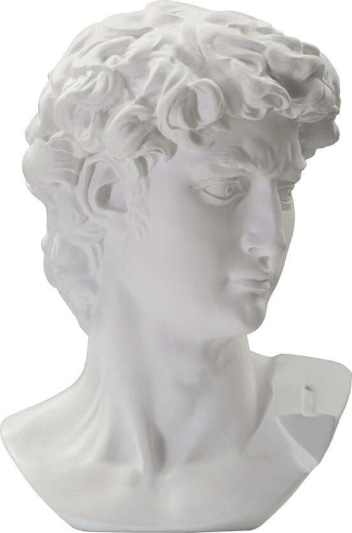 Scultura Testa Antica Bianca Cm 44X35,5X60 Casa e cucina/Decorazioni per interni/Arte/Sculture/Statue Led Mall Home - Napoli, Commerciovirtuoso.it
