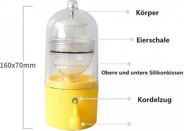 Scuotitore Agitatore Frullino Per Uova In Plastica Scuotiuova Manuale Q-t191 Casa e cucina/Elettrodomestici per la cucina/Robot da cucina frullatori e impastatrici/Mixer da cucina/Sbattitori elettrici Trade Shop italia - Napoli, Commerciovirtuoso.it