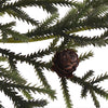 Ghirlanda di Pino per albero di Natale, decorazione in poliestere da 14x180 cm
