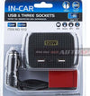 Sdoppiatore-Adattatore-3-Accendisigari-Triplo-+-2-Usb-120w-Auto-Camper-Barca-Multicaricatore