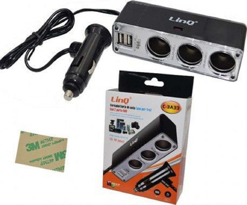 Sdoppiatore Adattatore 3in1 Presa Accendisigari Per Auto + 2 Porte Usb 15w C-3a33 Elettronica/Cellulari e accessori/Accessori/Caricabatterie/Caricabatterie da auto Trade Shop italia - Napoli, Commerciovirtuoso.it
