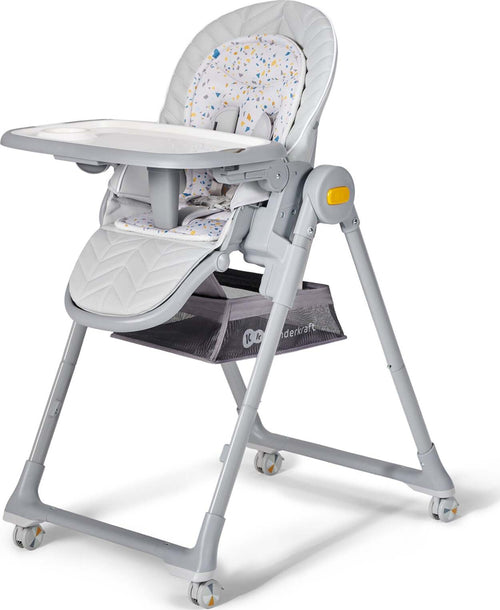 Sdraietta-e-Seggiolone-da-Pappa-Trasformabile-2-in-1-Kinderkraft-LASTREE