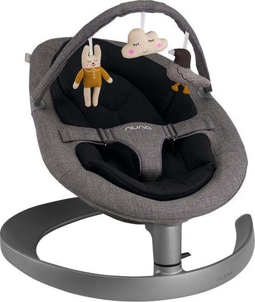 Sdraietta Reclinabile Nuna Leaf Grow con Arco Giochi Charcoal Prima infanzia/Attività e intrattenimento/Sdraiette e dondolini La Casa Del Bebè - Napoli, Commerciovirtuoso.it