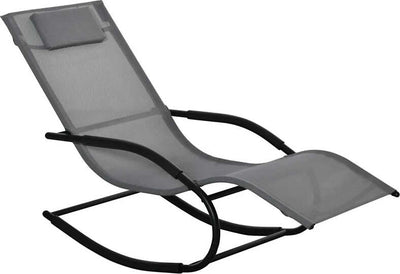 Sdraio-a-Dondolo-Zero-Gravity-Ergonomica,-in-Metallo-e-Texteline,-63x160x88cm--84B-681CG