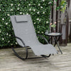 Sdraio-a-Dondolo-Zero-Gravity-Ergonomica,-in-Metallo-e-Texteline,-63x160x88cm--84B-681CG