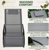 Sdraio-a-Dondolo-Zero-Gravity-Ergonomica,-in-Metallo-e-Texteline,-63x160x88cm--84B-681CG