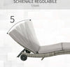 Sdraio-da-Giardino-in-Rattan-PE-con-Schienale-Regolabile-e-Cuscino,-207x70x70cm,-Grigio-862-030GY