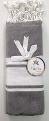 Seamar - Telo Fouta Misura Matrimoniale Cotone 150x185cm Rifinito Con Frange Rigato 100% Cotone Leggero per Spiaggia, Piscina, Picnic Casa e cucina/Bagno/Biancheria da bagno/Asciugamani/Teli mare La Bottega del Risparmio - Bari, Commerciovirtuoso.it