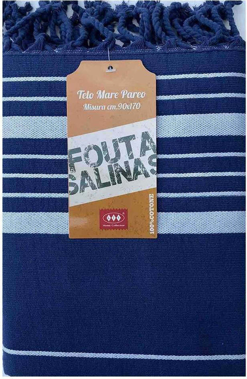 Seamar - Telo Mare Fouta Salinas Spugna E Cotone 90x170 Rifinito Con Frange Casa e cucina/Tessili per la casa/Biancheria da bagno/Asciugamani/Teli mare La Bottega del Risparmio - Bari, Commerciovirtuoso.it