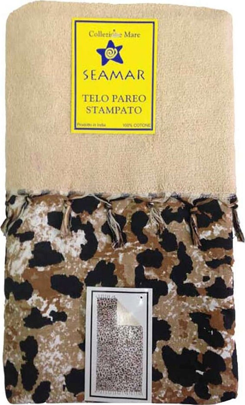 Seamar - Telo Mare Pareo In Spugna Di Cotone 90x165 Vari Colori Casa e cucina/Tessili per la casa/Biancheria da bagno/Asciugamani/Teli mare La Bottega del Risparmio - Bari, Commerciovirtuoso.it