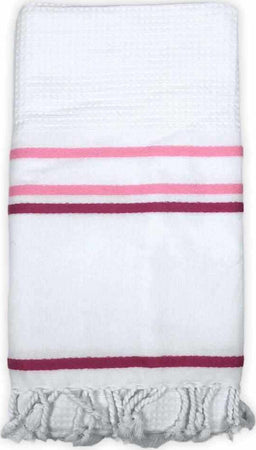 Seamar-Telo-Mare-Fouta-cotone-spugna-Nido-D'ape-misura-90-x-160cm-più-frange-vari-colori