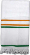 Seamar-Telo-Mare-Fouta-cotone-spugna-Nido-D'ape-misura-90-x-160cm-più-frange-vari-colori