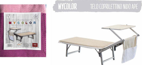 Seamar Telo Mare per Lettino in Nido D'ape Di Cotone Bicolore Con Tasche Posteriori 70x230 Cm Casa e cucina/Tessili per la casa/Biancheria da bagno/Asciugamani/Teli mare La Bottega del Risparmio - Bari, Commerciovirtuoso.it