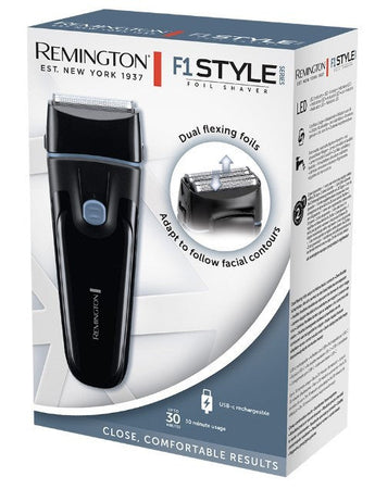 Remington F1000 Rasoio Elettrico Batteria Nero